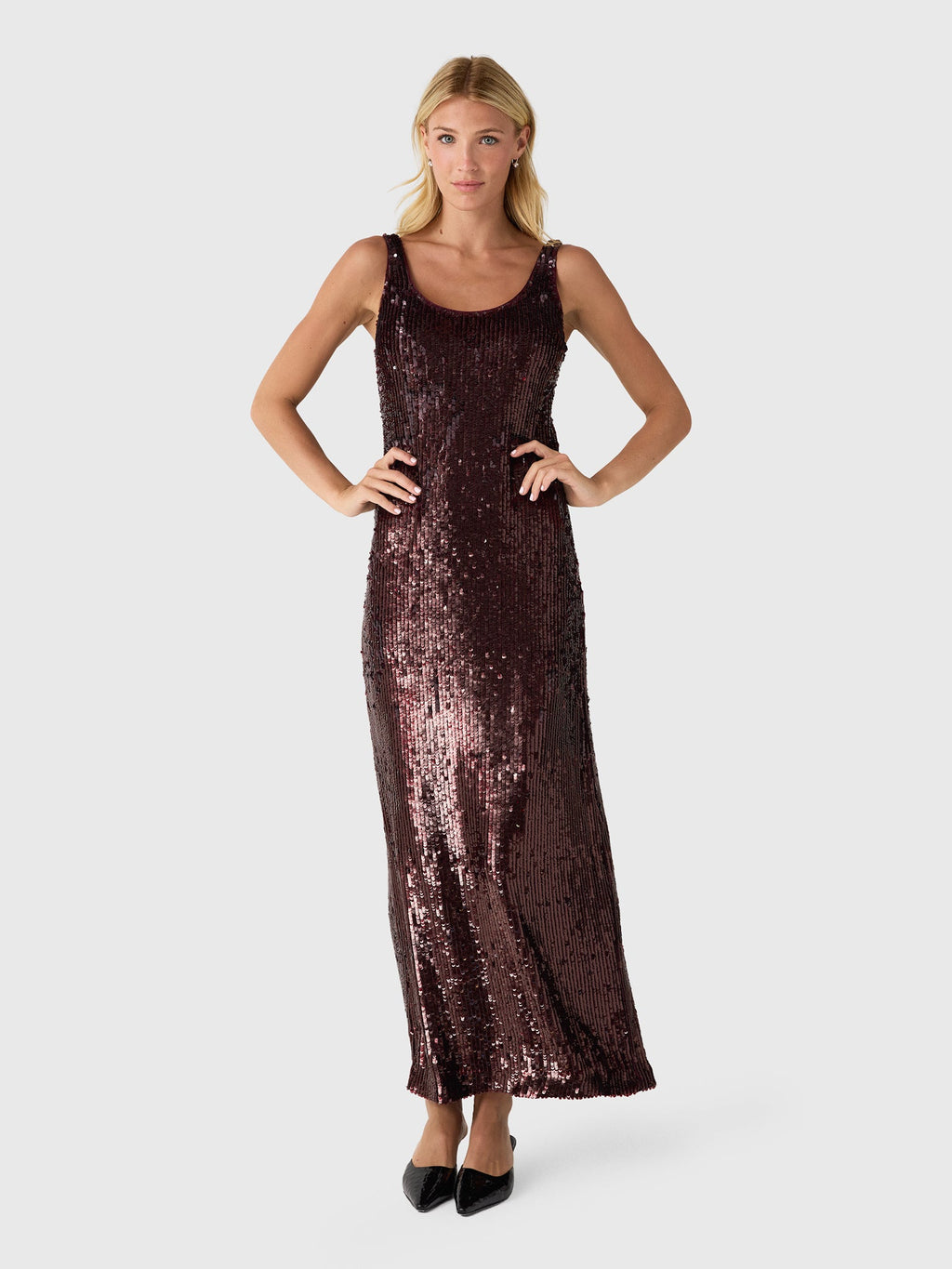 Simkhai Women's Bex Embellished Maxi Dress