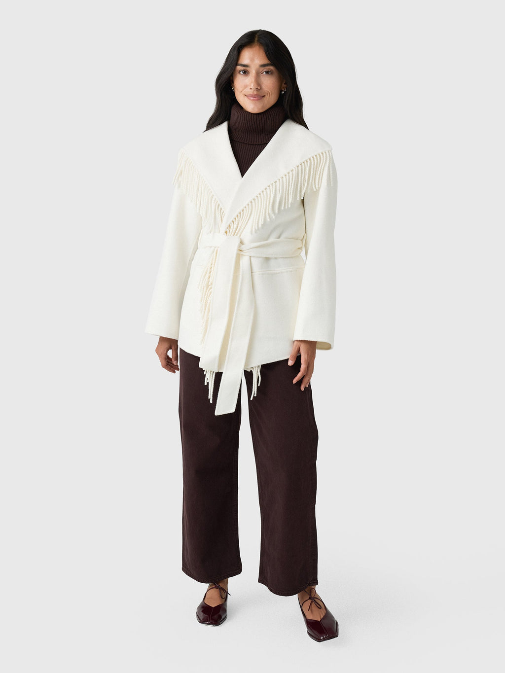 Simkhai Women's Rowen Fringe Jacket