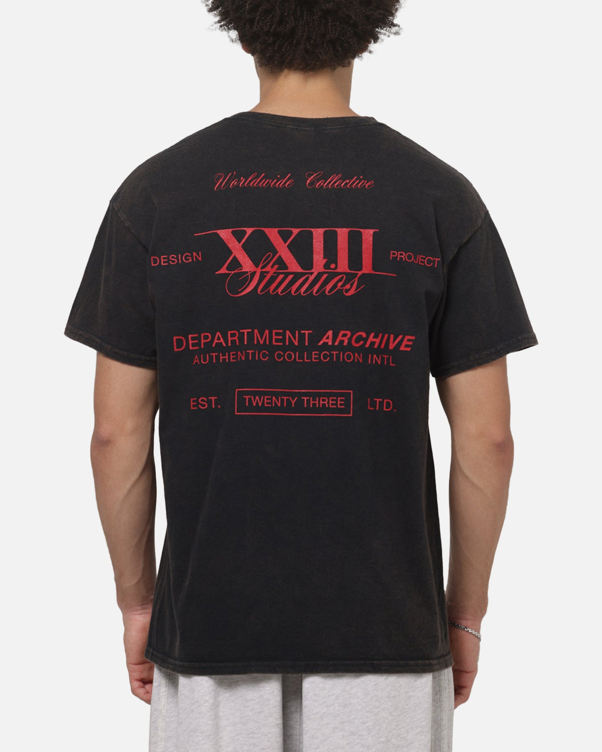 XXIII Utilities T-Shirt Black/Red