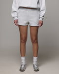 American Thrift Women's Fleece Shorts Grey Heather