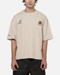 Mitchell & Ness Wallabies Cropped T-Shirt Ivory