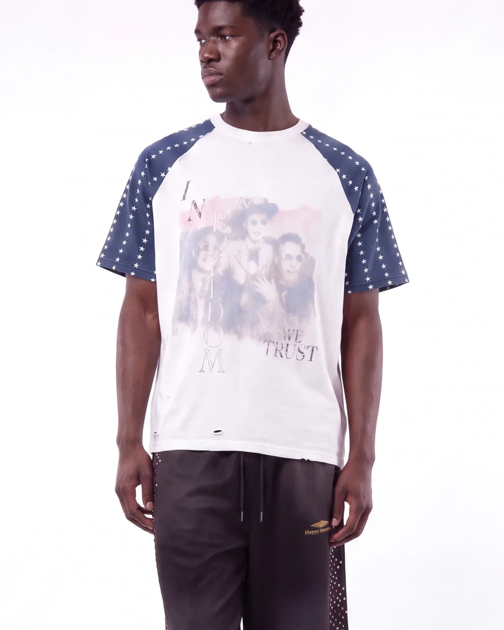Boredom Kills Pledge Tee White