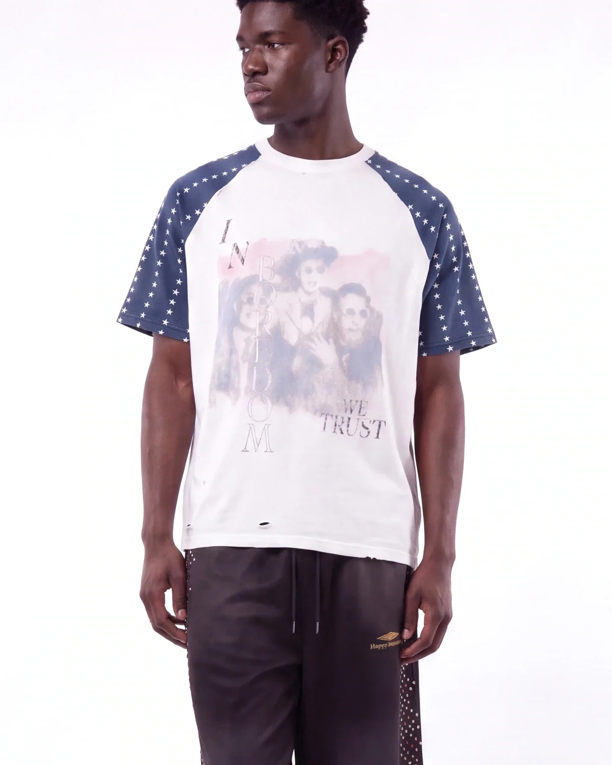 Boredom Kills Pledge Tee White