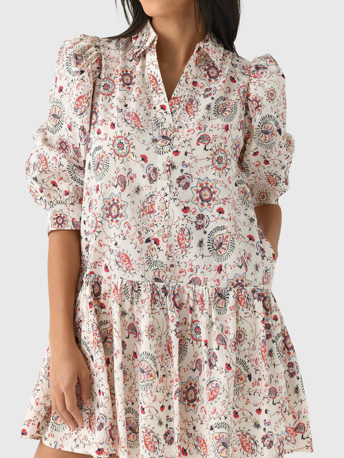 Eche Women's Pattern Mini Dress