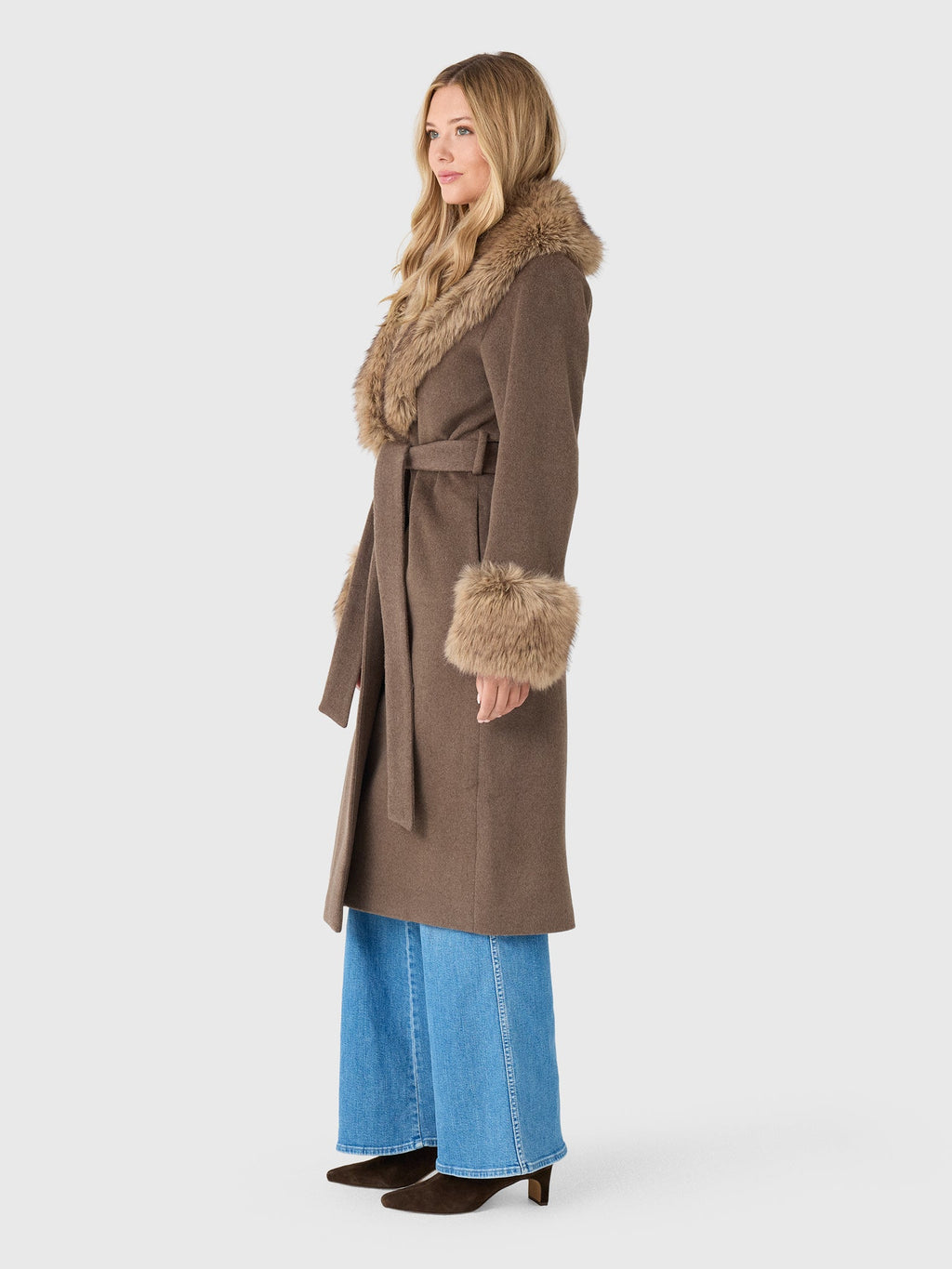 Simkhai Women's Kinsley Belted Long Coat