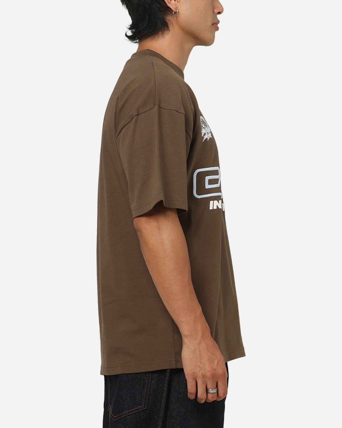 Carre C3 Logo T-Shirt Brown