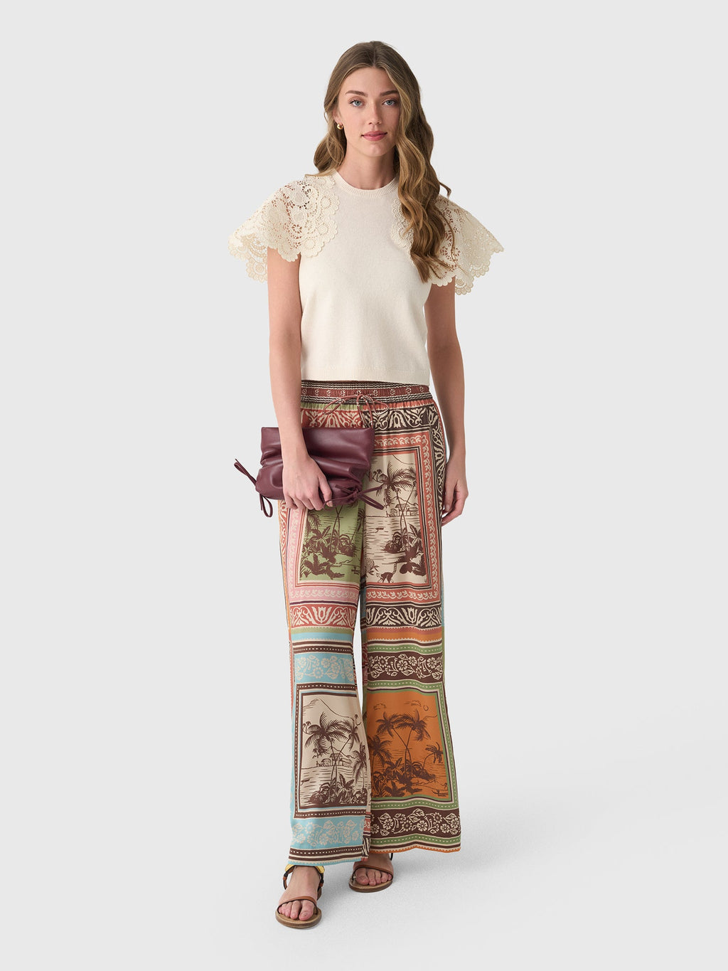 Alemais Women's Alberta Silk Pant