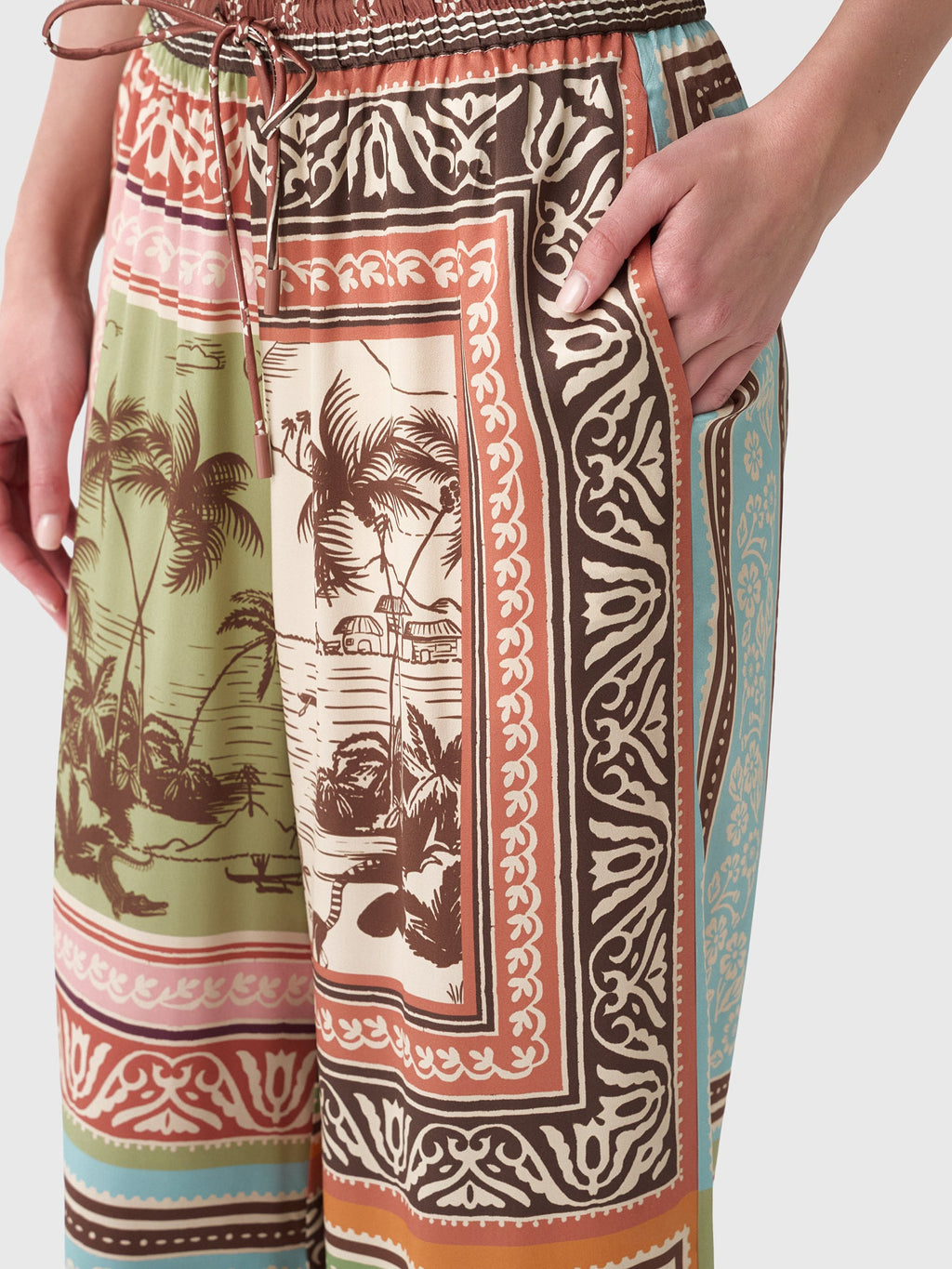 Alemais Women's Alberta Silk Pant