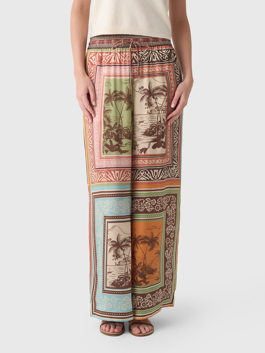 Alemais Women's Alberta Silk Pant