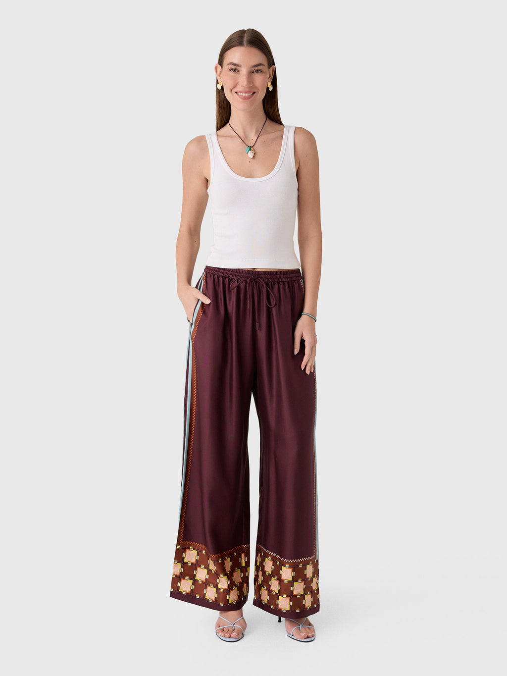 Alemais Women's Wilson Silk Pant