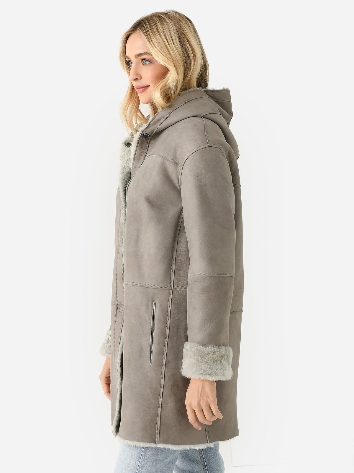 Frauenschuh Women's Olivera Reversible Lambskin Coat