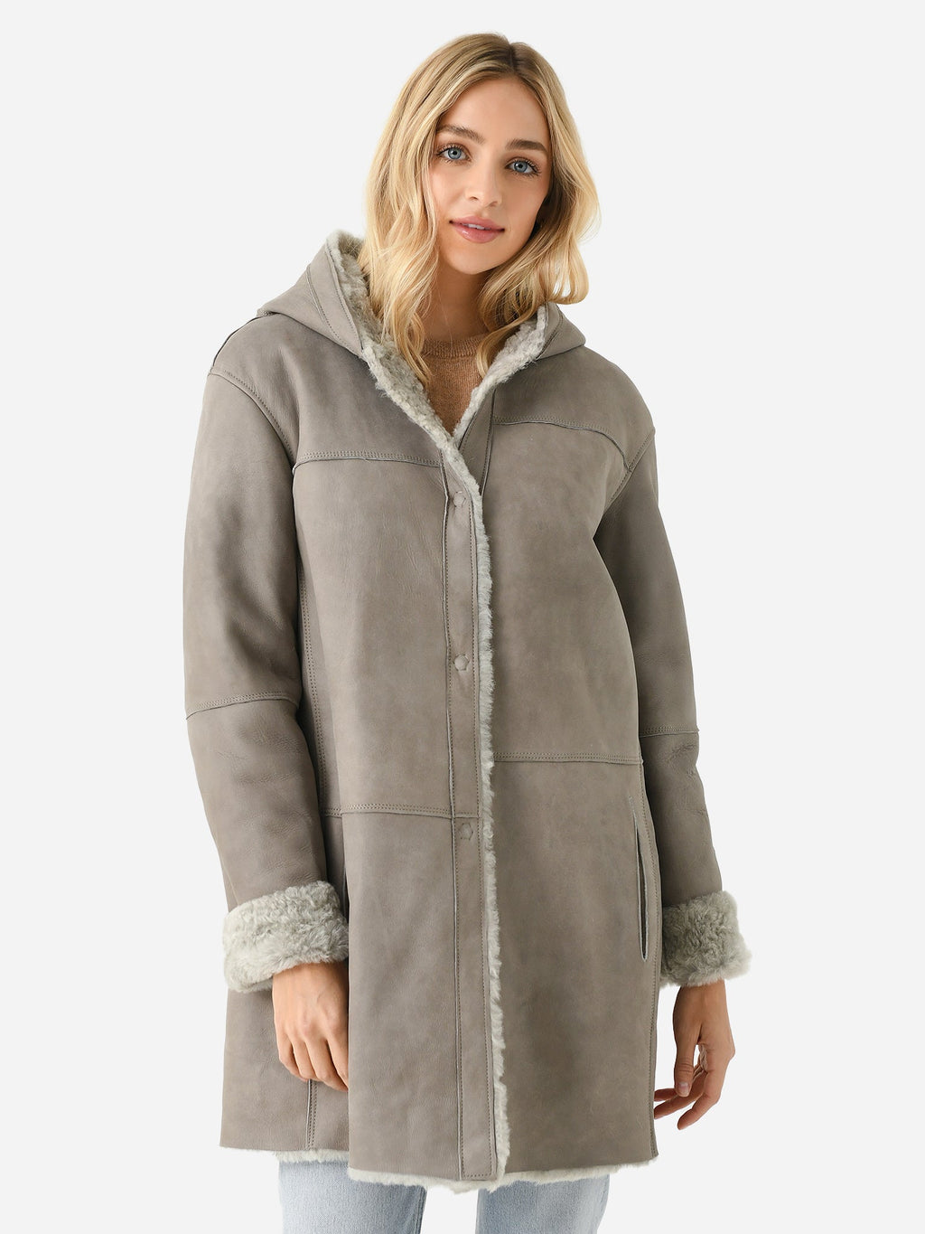 Frauenschuh Women's Olivera Reversible Lambskin Coat