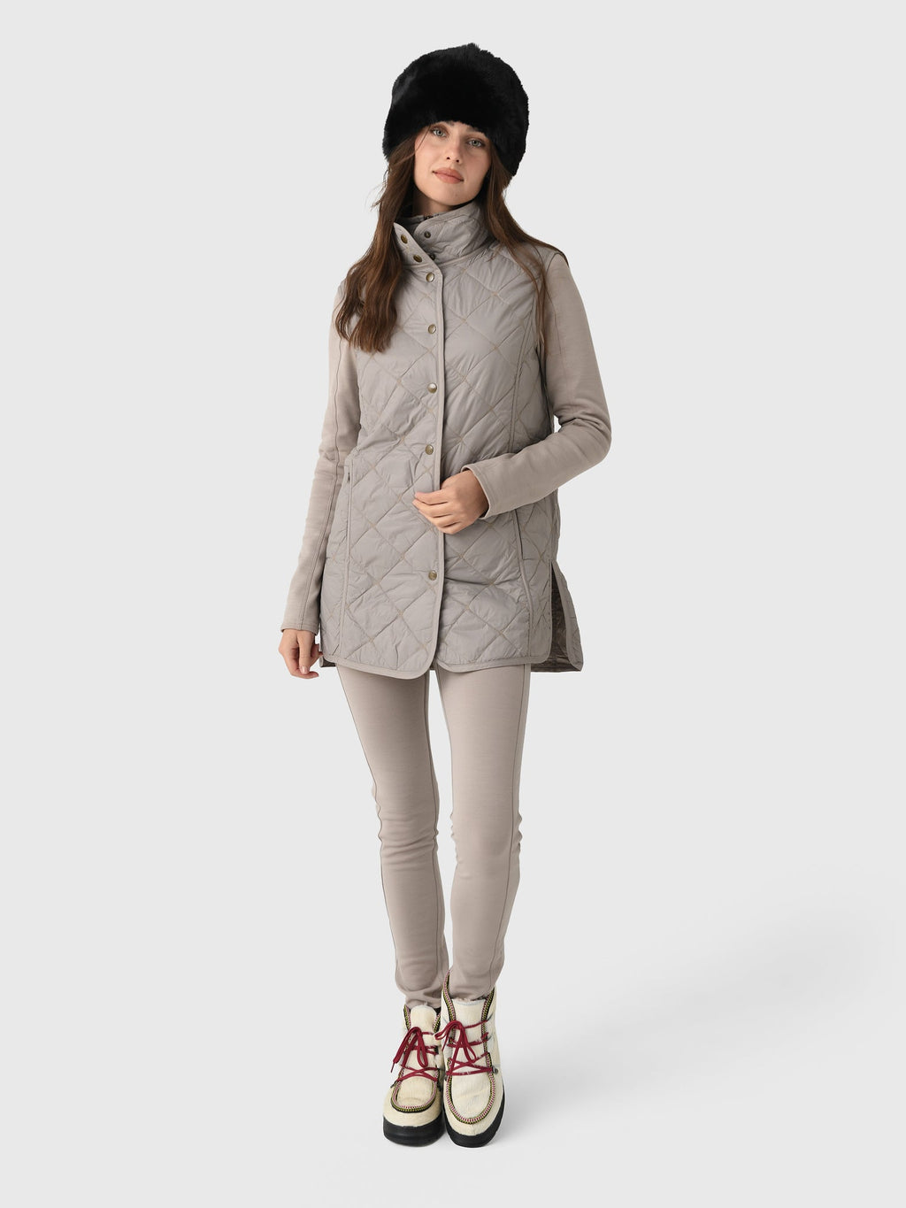 Frauenschuh Women's Kim Long Quilted Vest