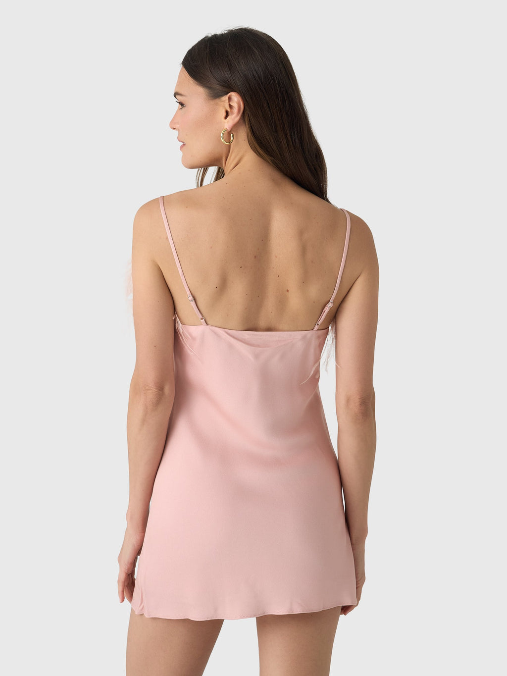 ALC Women's Opal Feather Trimmed Mini Dress