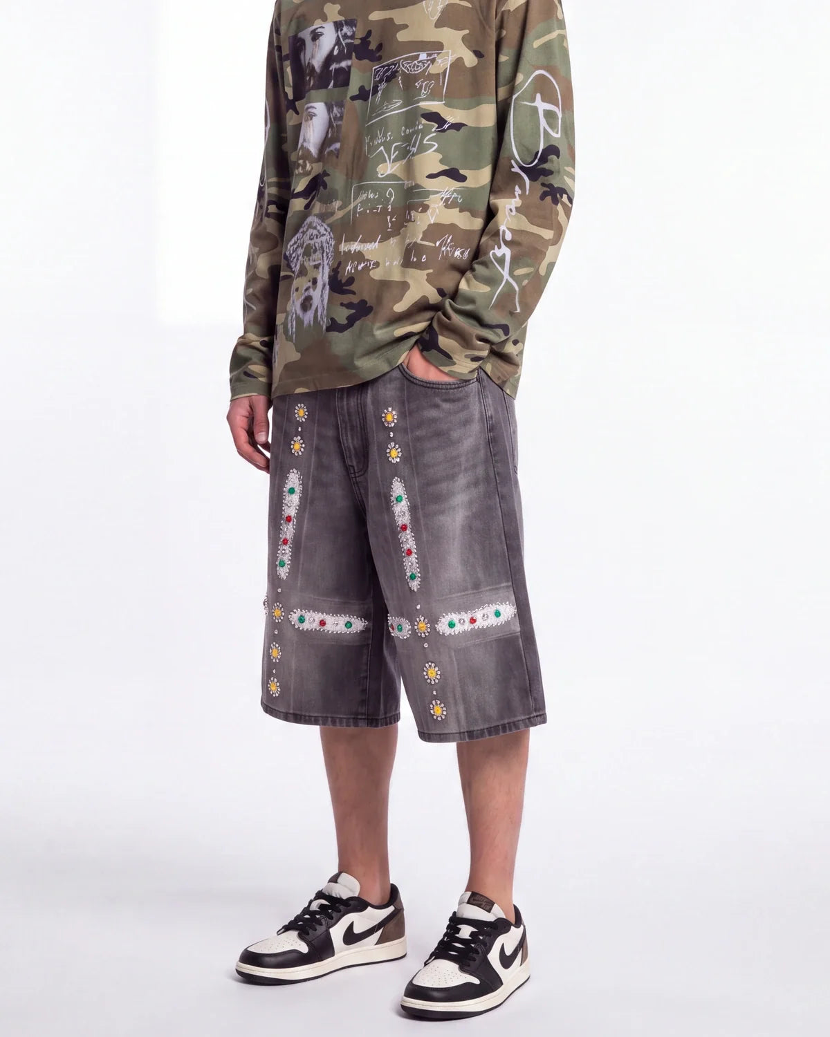 Bravest Studios Sapphire Jorts Black