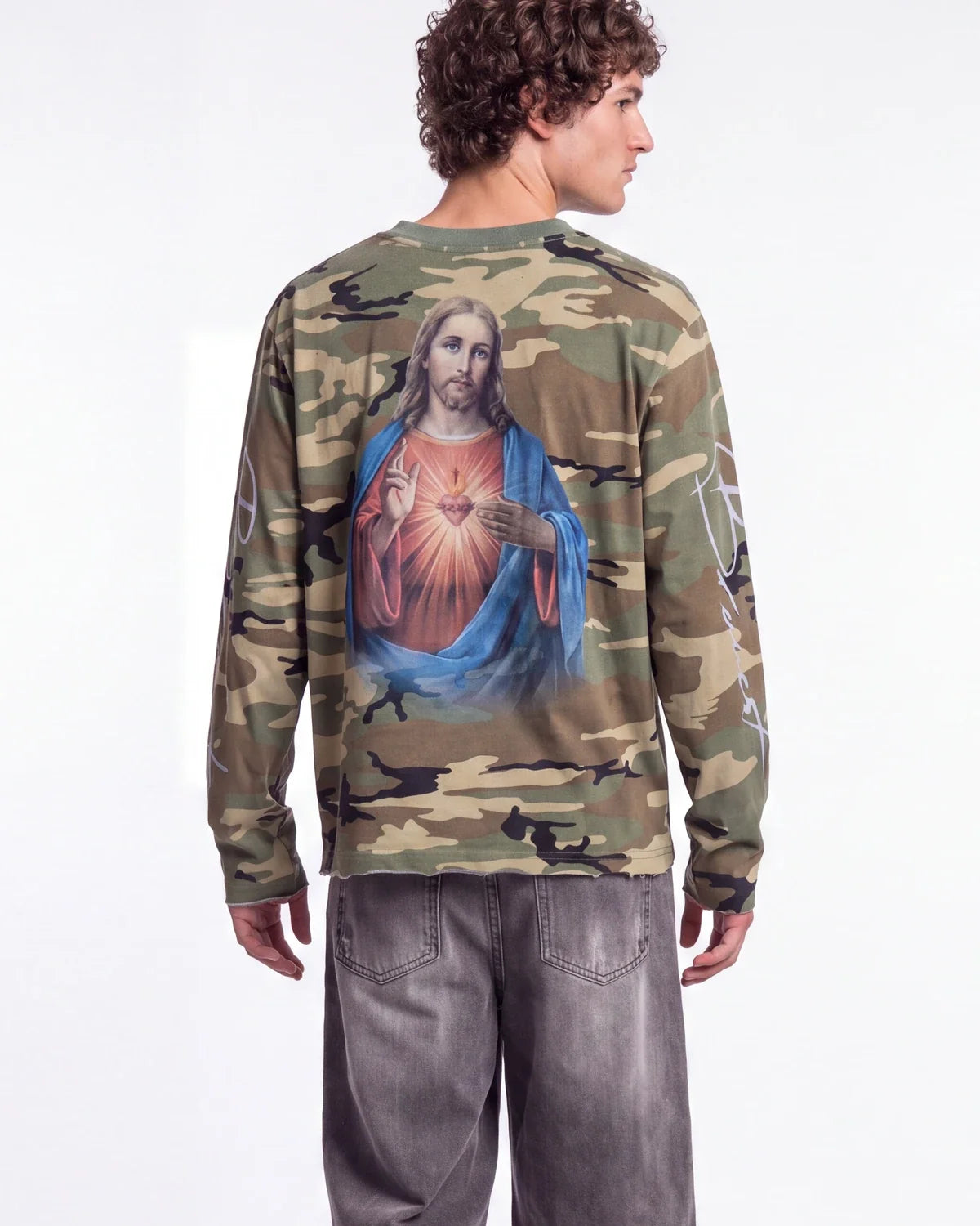 Bravest Studios Shepherd LS Tee Camo Green