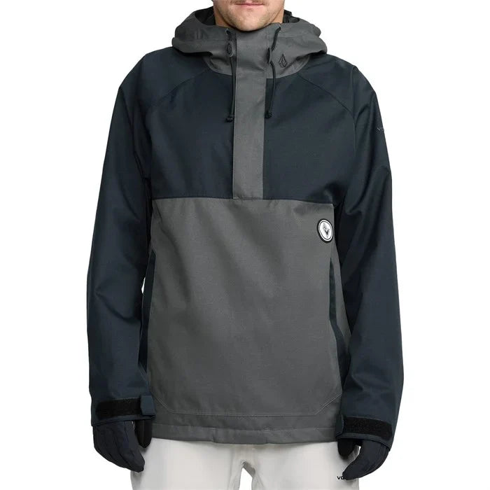 Volcom Men's Hossegor 20K Pullover (Black)