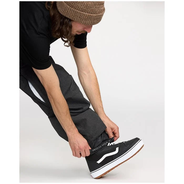 Volcom Men's Snow Billow Pants (Black Denim)
