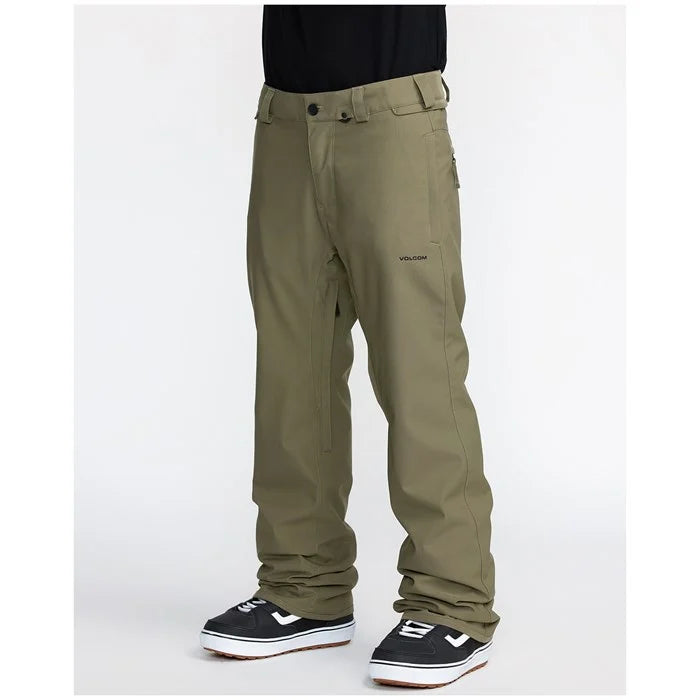 Volcom Men's Freakin Snow Chino Pants (Military)