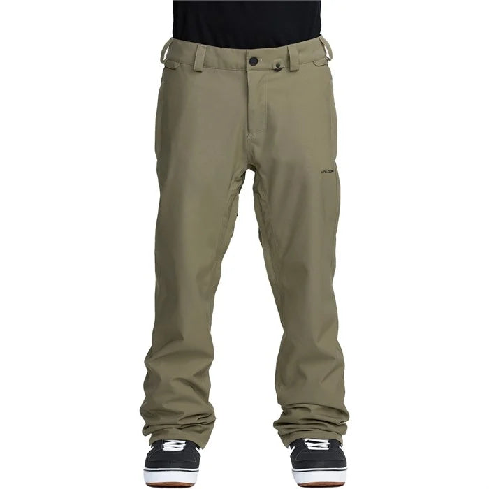 Volcom Men's Freakin Snow Chino Pants (Military)