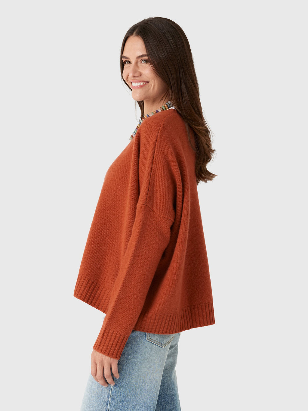Organic John Patrick Women's Cashmere Wide Pullover