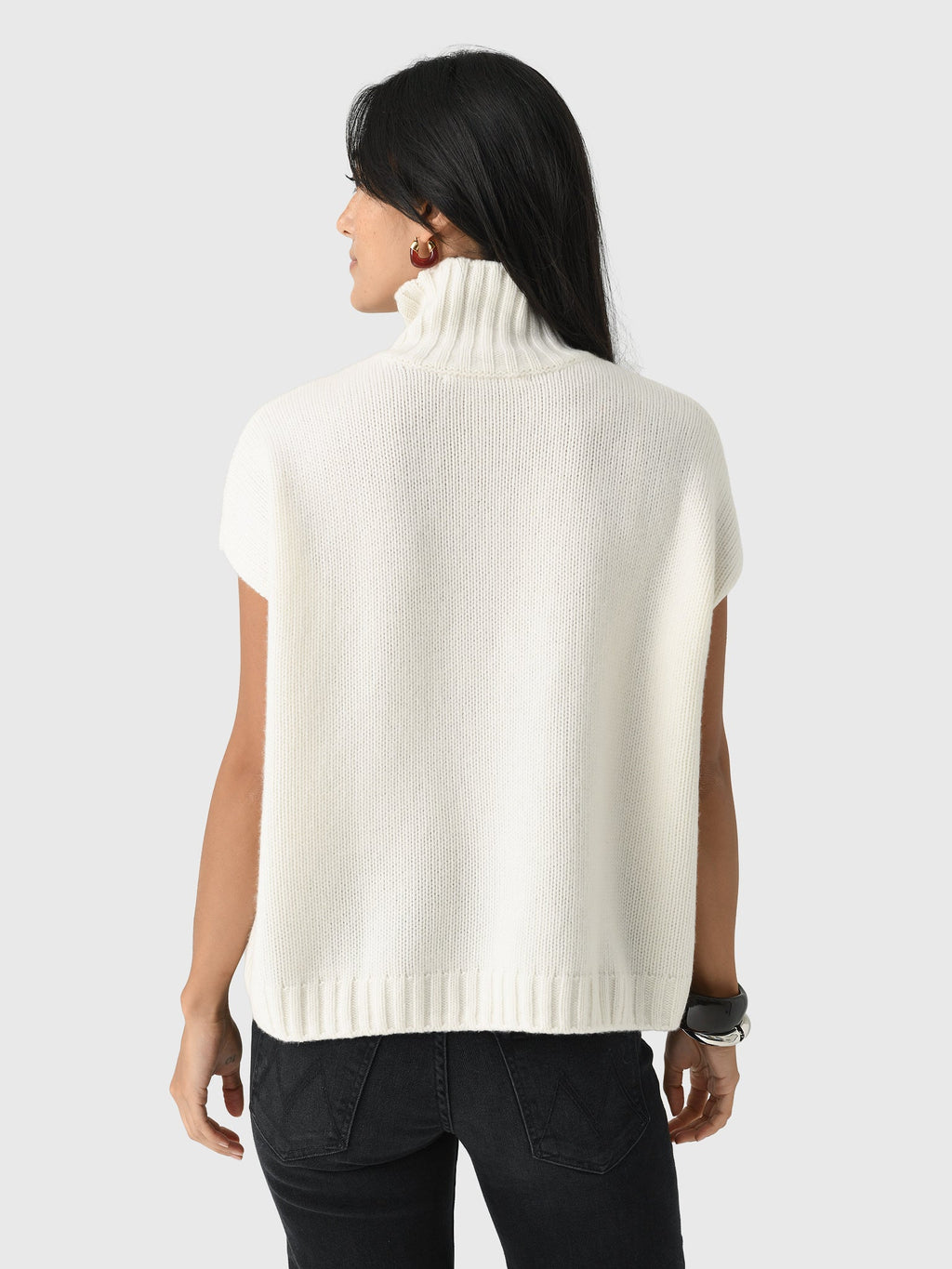 Organic John Patrick Women's Turtleneck Gilet