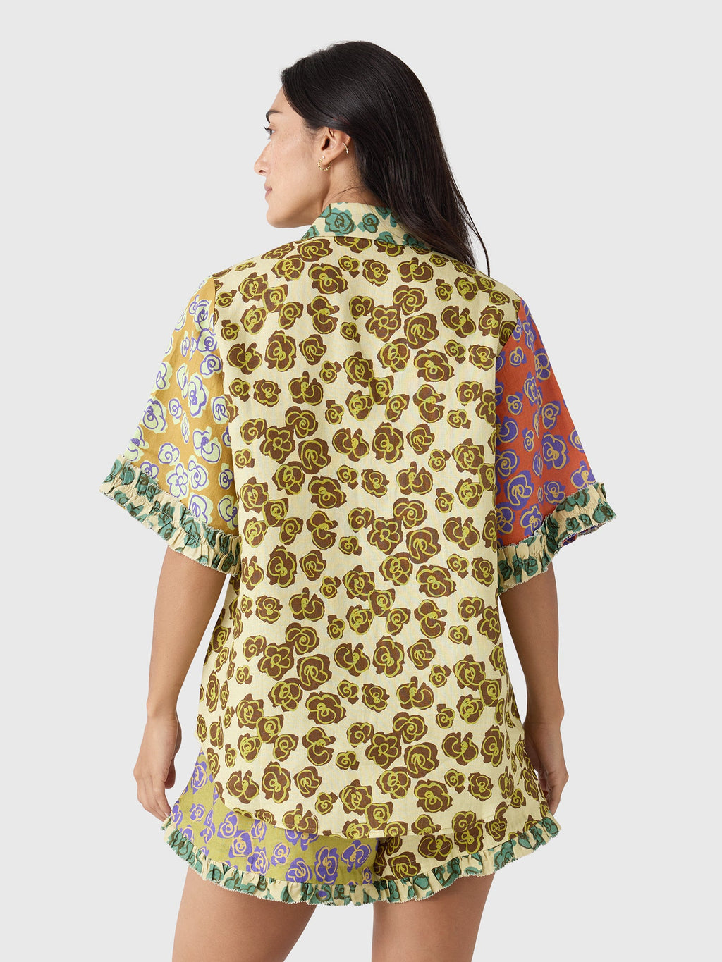 Alemais Women's Patty Spliced Shirt
