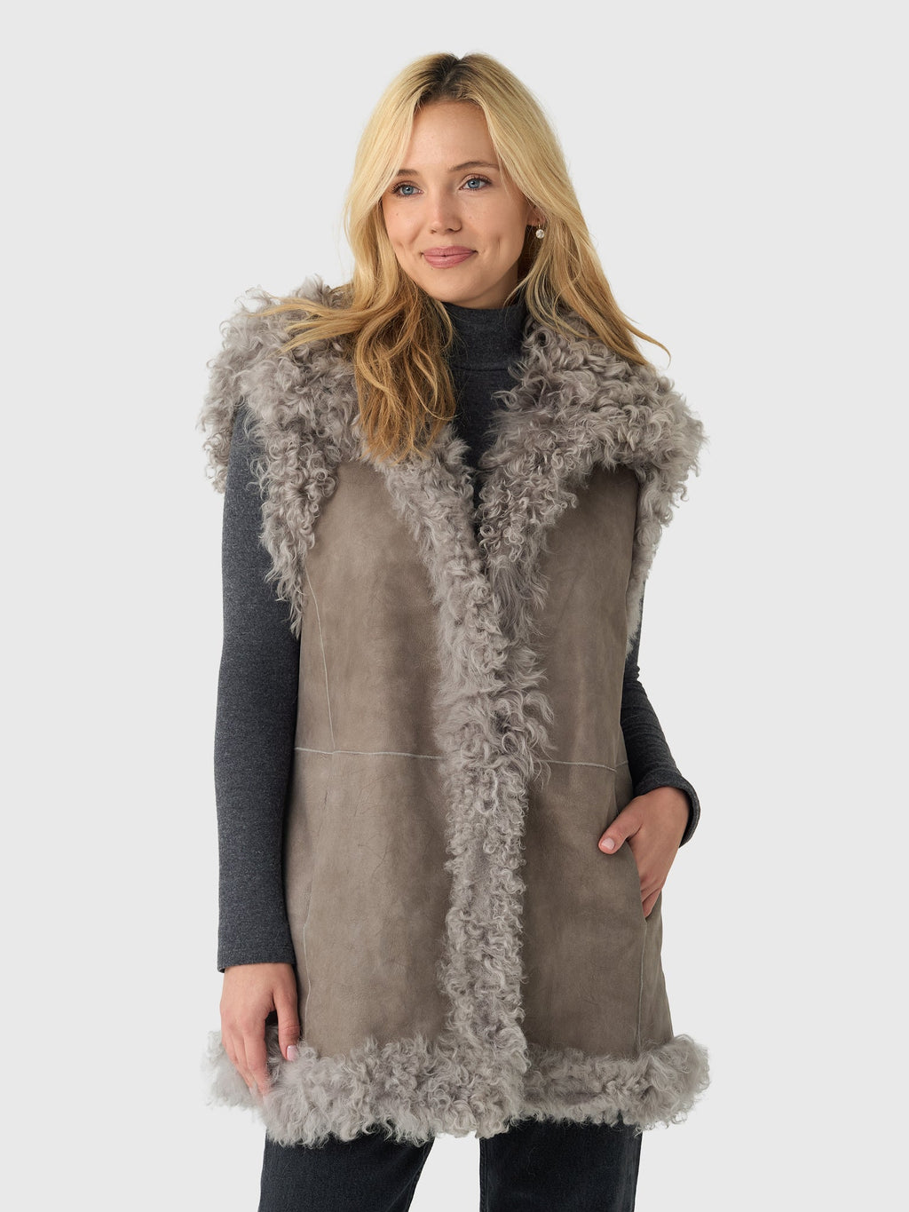 Frauenschuh Women's Liz Lambskin Vest