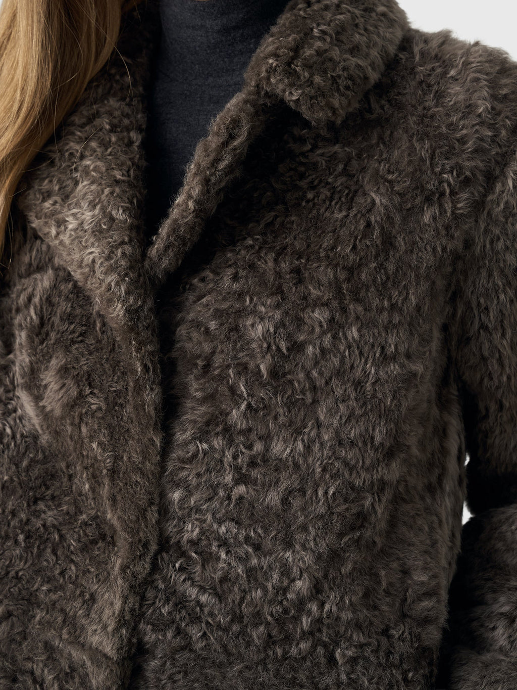 Frauenschuh Women's Johanna Long Lambskin Coat