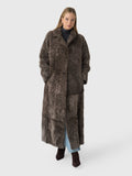 Frauenschuh Women's Johanna Long Lambskin Coat