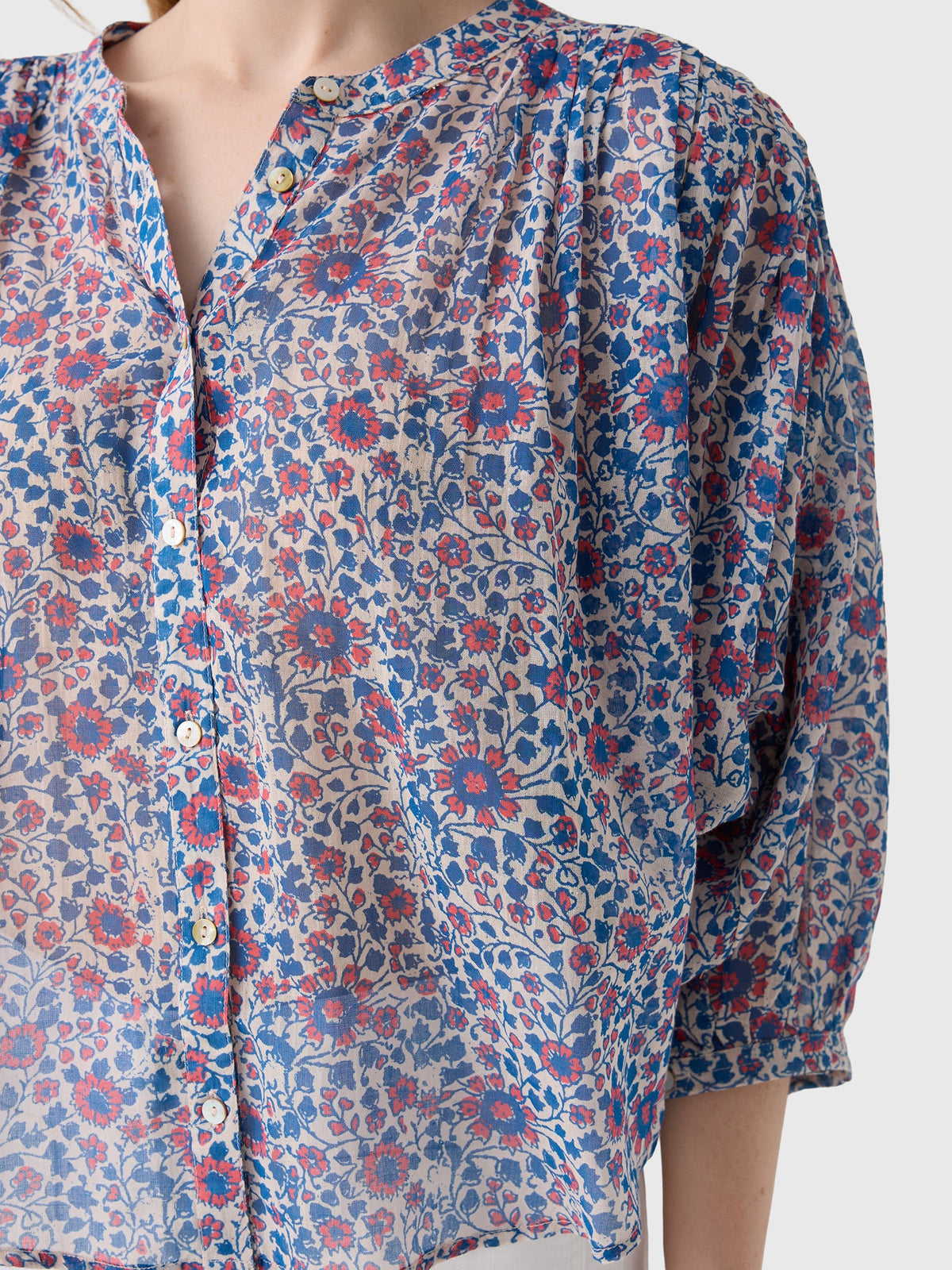 M.A.B.E Women's Della Print Top