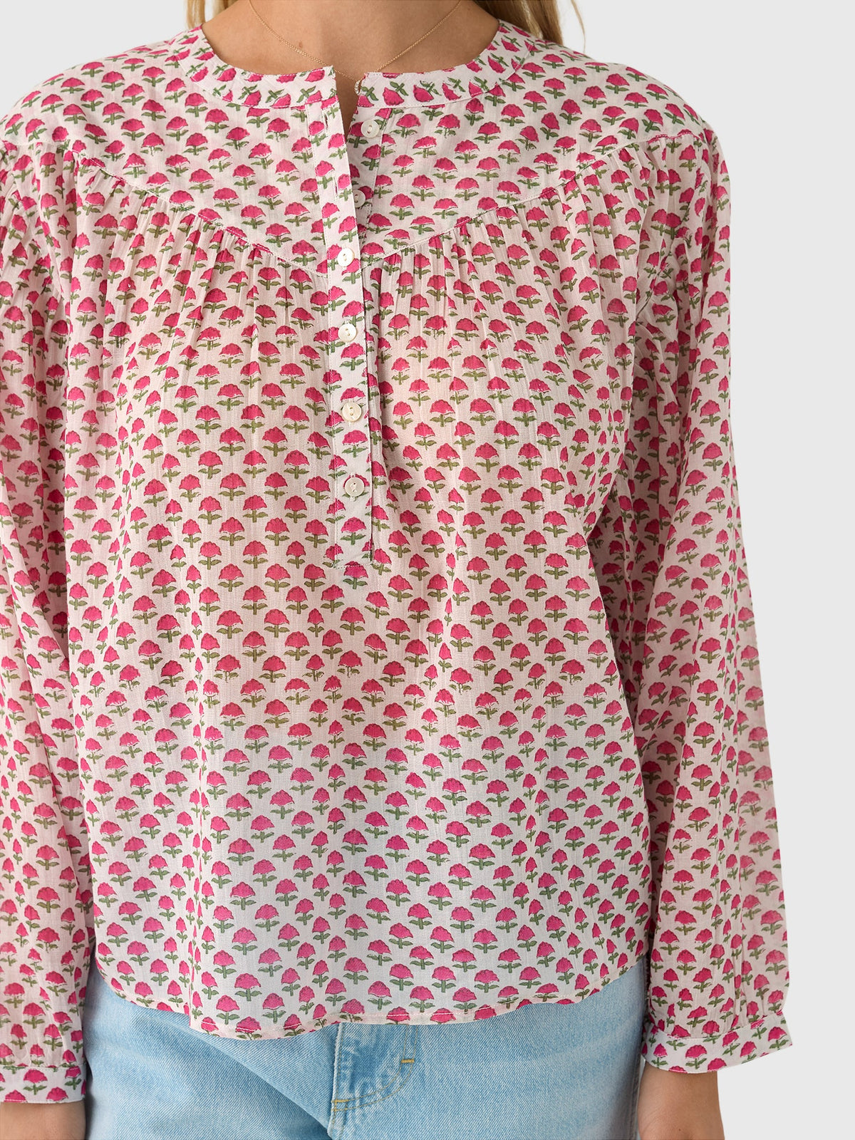 M.A.B.E Women's Letty Print Top