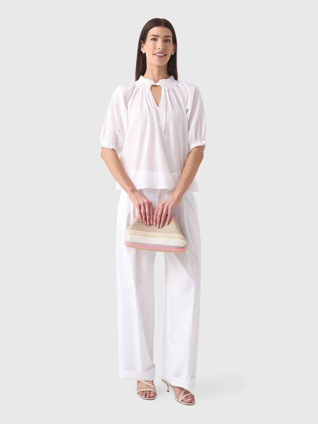 M.A.B.E Women's Lotta Short Sleeve Top