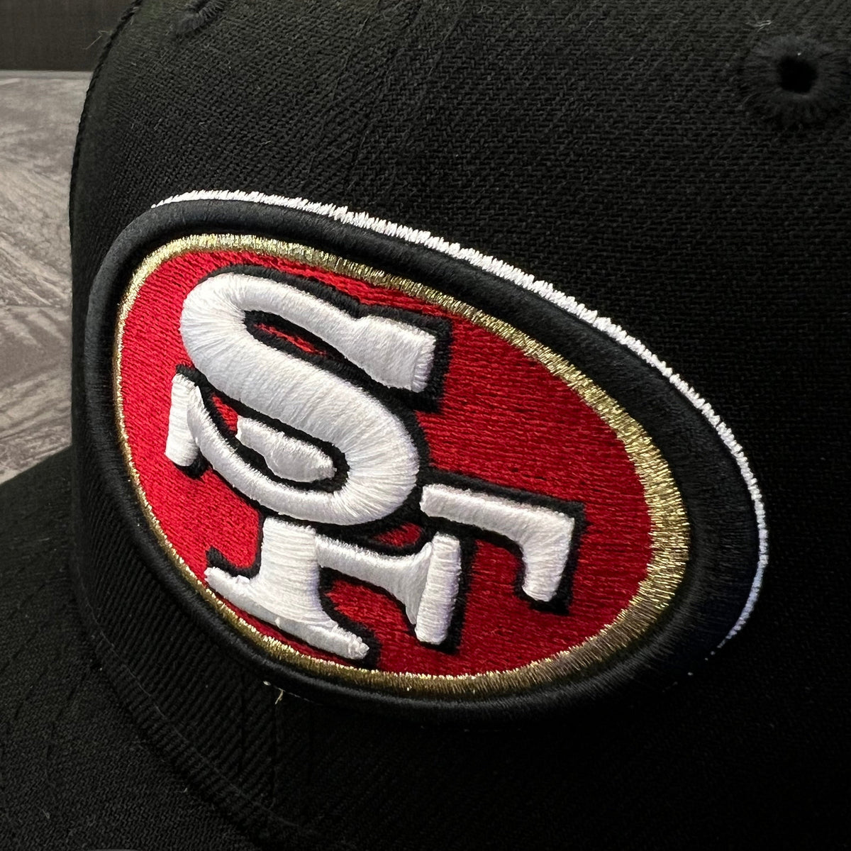 NEW ERA 950 NFL BASIC SNAP SAN FRANCISCO 49ERS BLK OSFM
