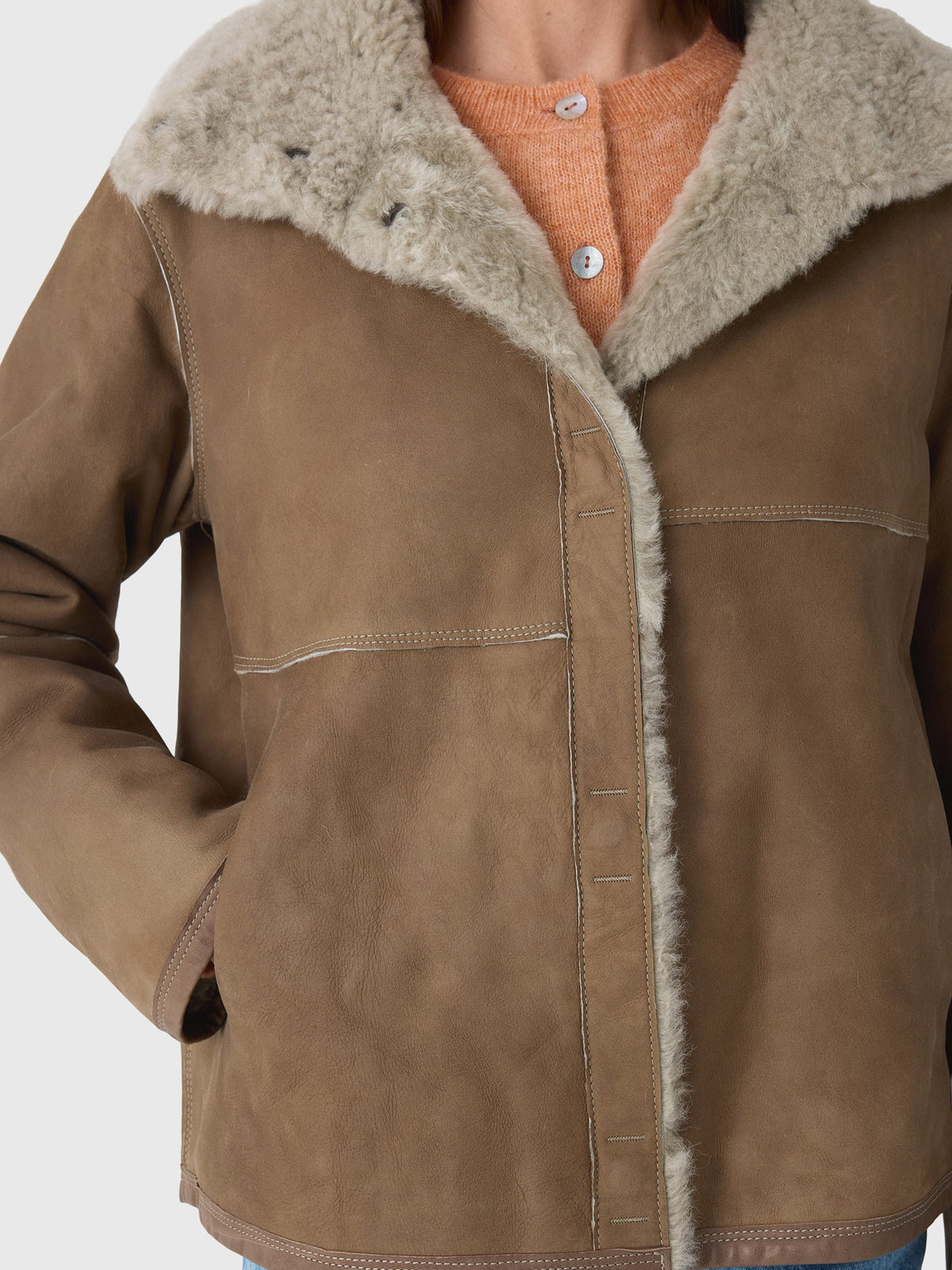 Frauenschuh Women's Dolli Shearling Jacket
