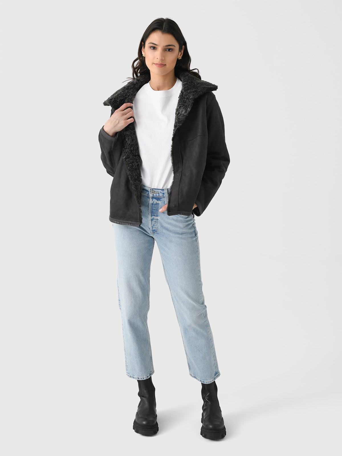 Frauenschuh Women's Dolli Shearling Jacket