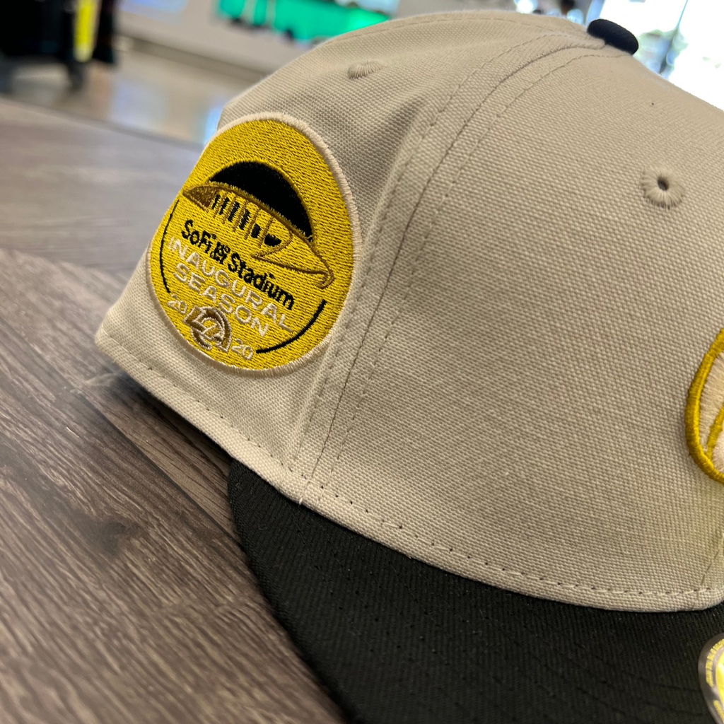 NEW ERA 59/50 TWO-TONE STONE LOS ANGELES RAMS