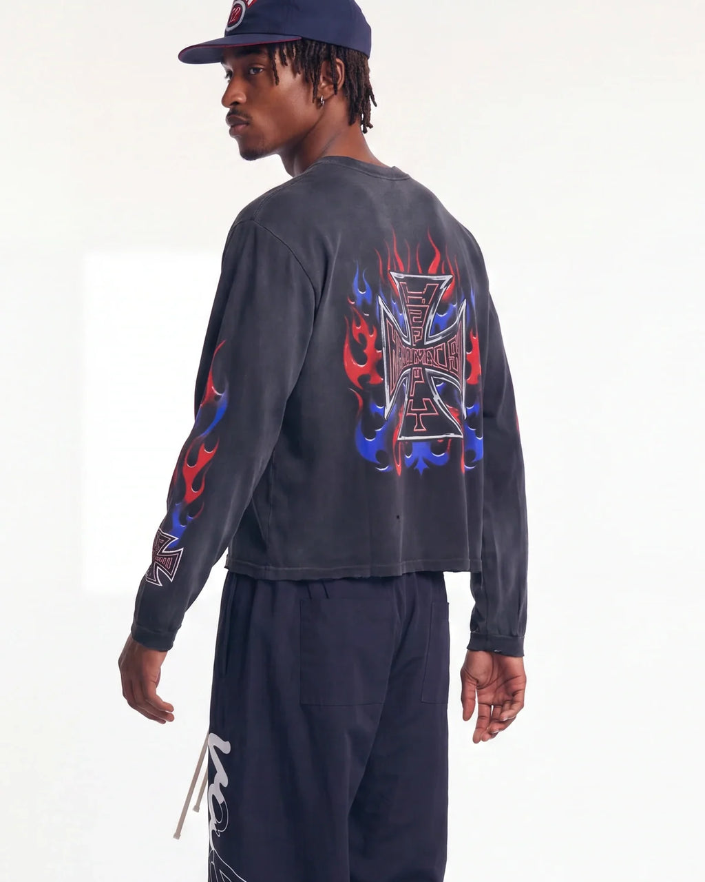 HMDD RWB 4th L/S Tee Black