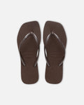 Havaianas Women's Slim Square Thongs Brown