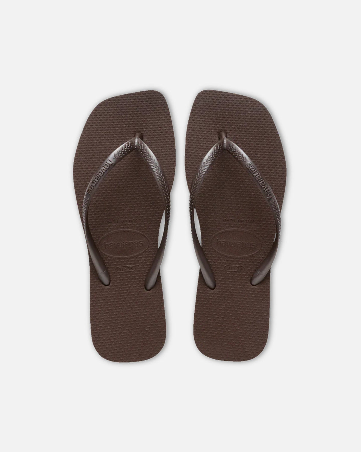 Havaianas Women's Slim Square Thongs Brown