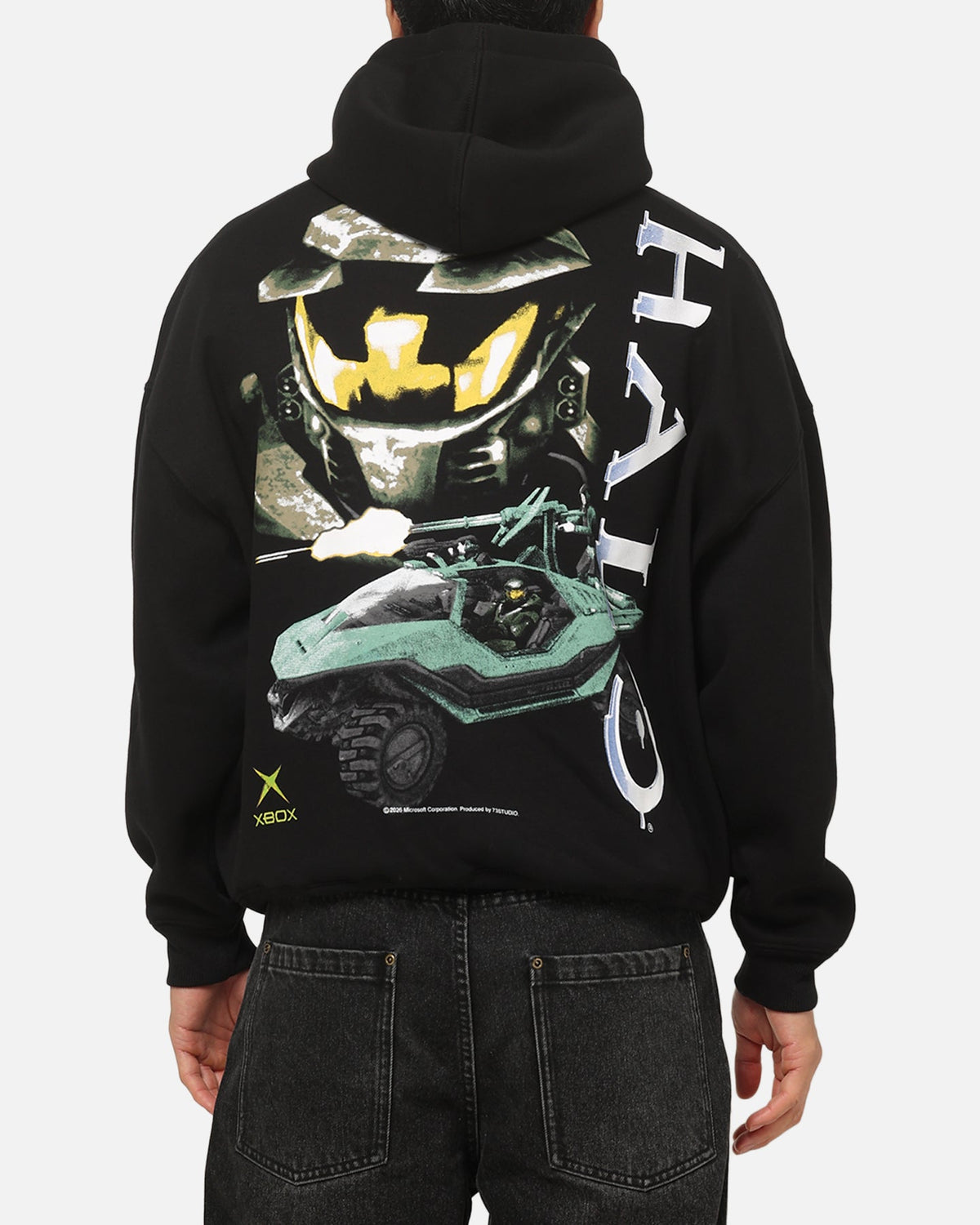 73Studio x Halo 2 Logo Hoodie Black