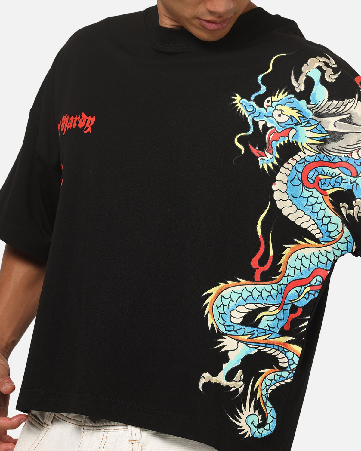 Ed Hardy Fireborn T-Shirt Black