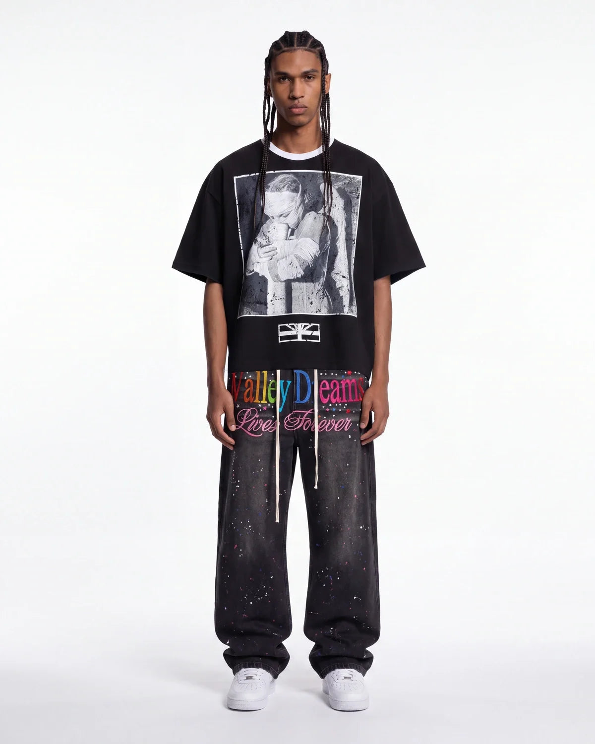 Vertabrae Vross Pain Tee Black