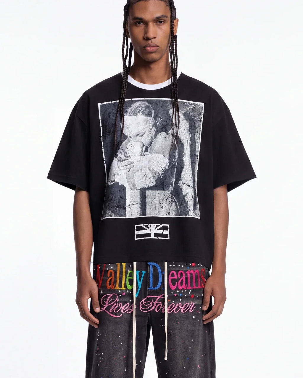 Vertabrae Vross Pain Tee Black