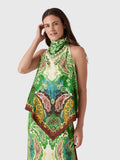Alemais Women's Florence Scarf Top