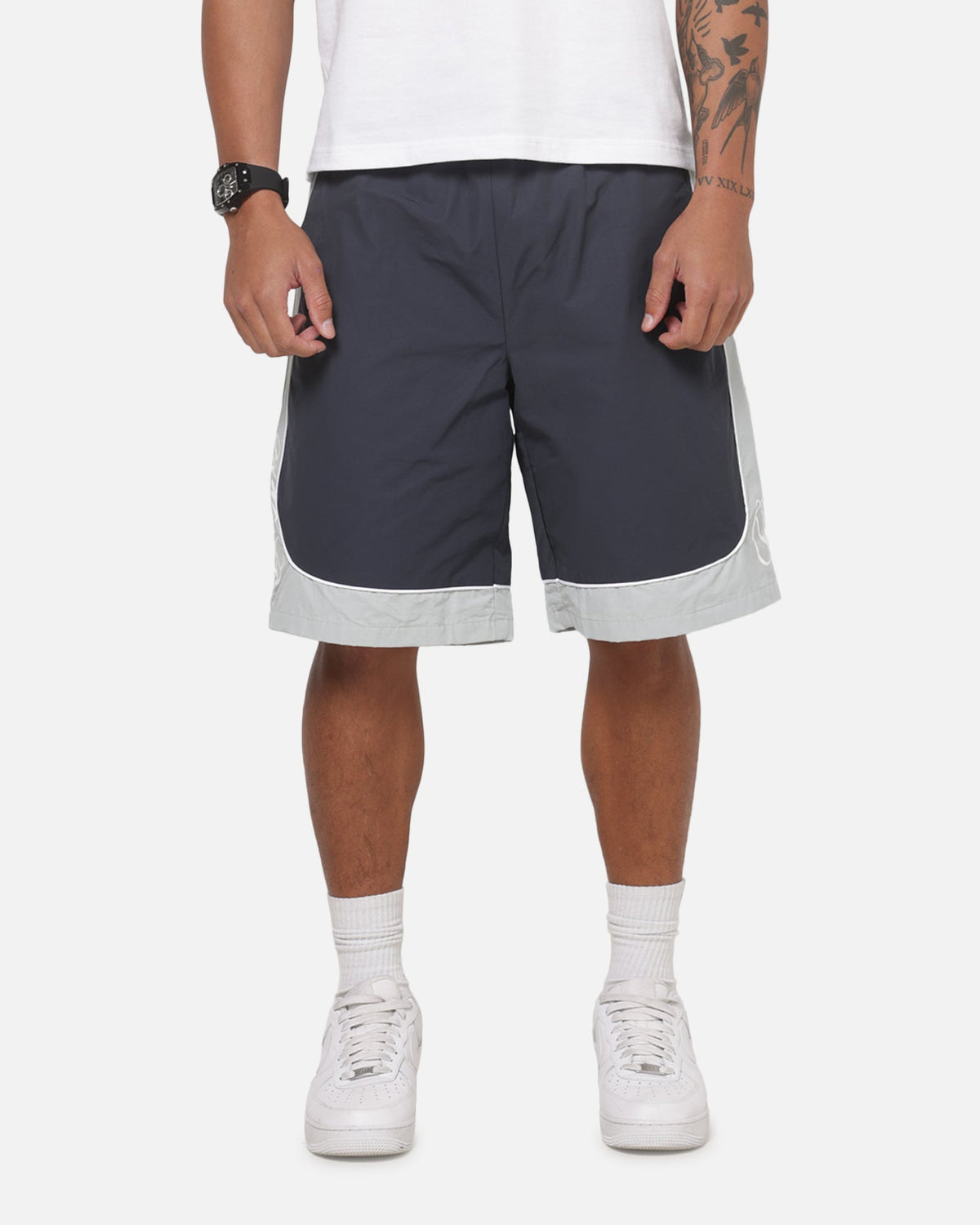 Carre Script Boardshorts Navy/Blue
