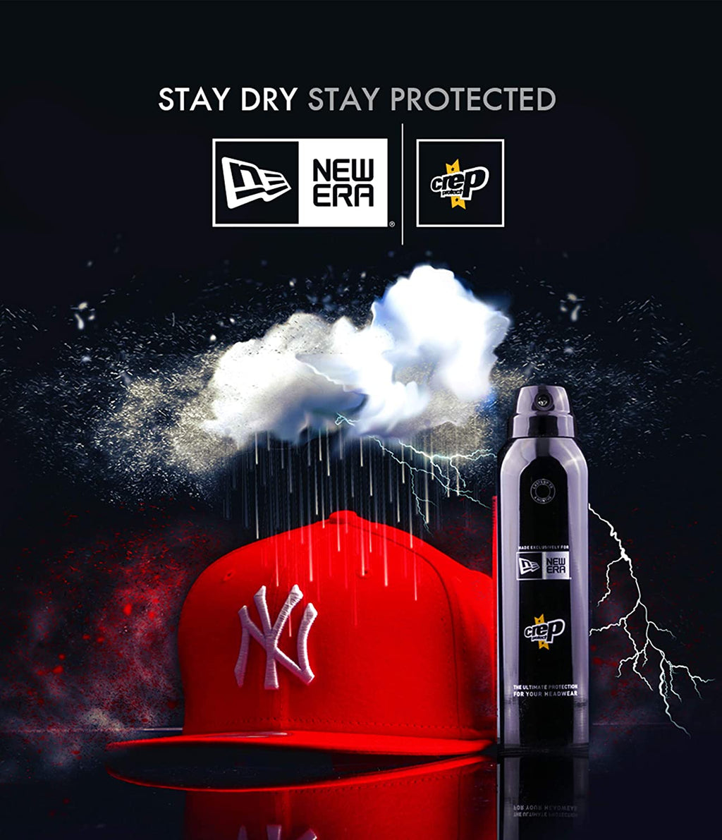 CREP PROTECT X NEW ERA HEADWEAR SPRAY TEH ULITIMATE HEADWEAR PROTECTION