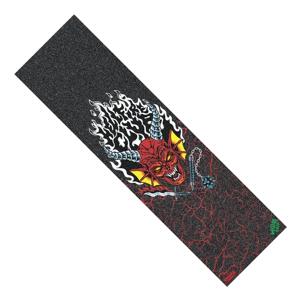 Mob Santa Cruz X Stranger Things Hellfire Club Griptape 10"