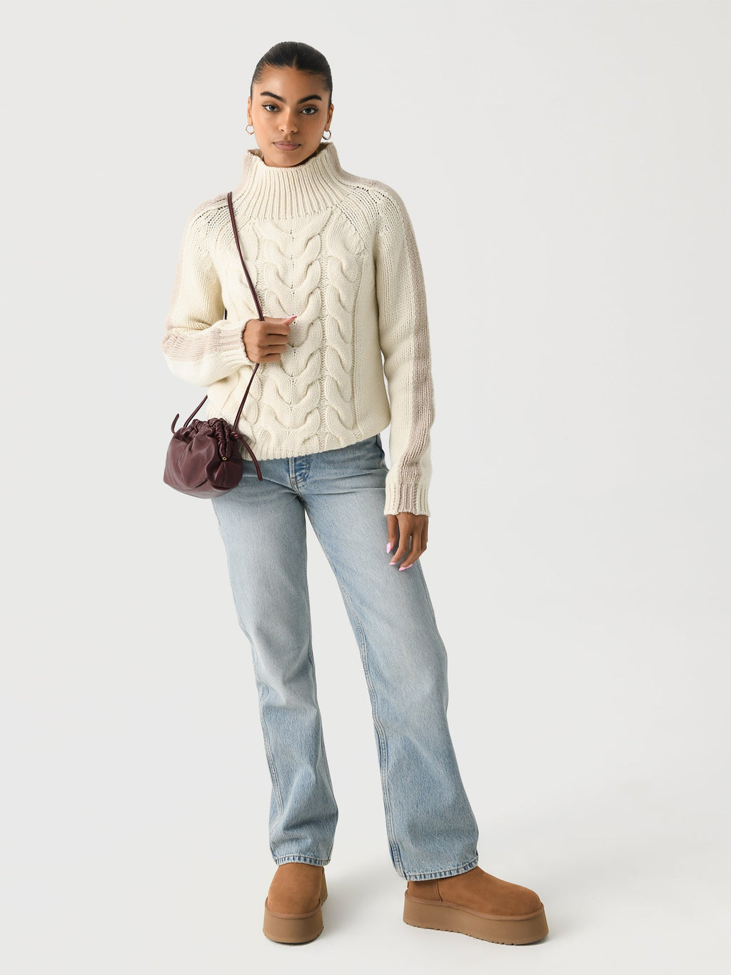 Frauenschuh Women's Sara Cable Sweater