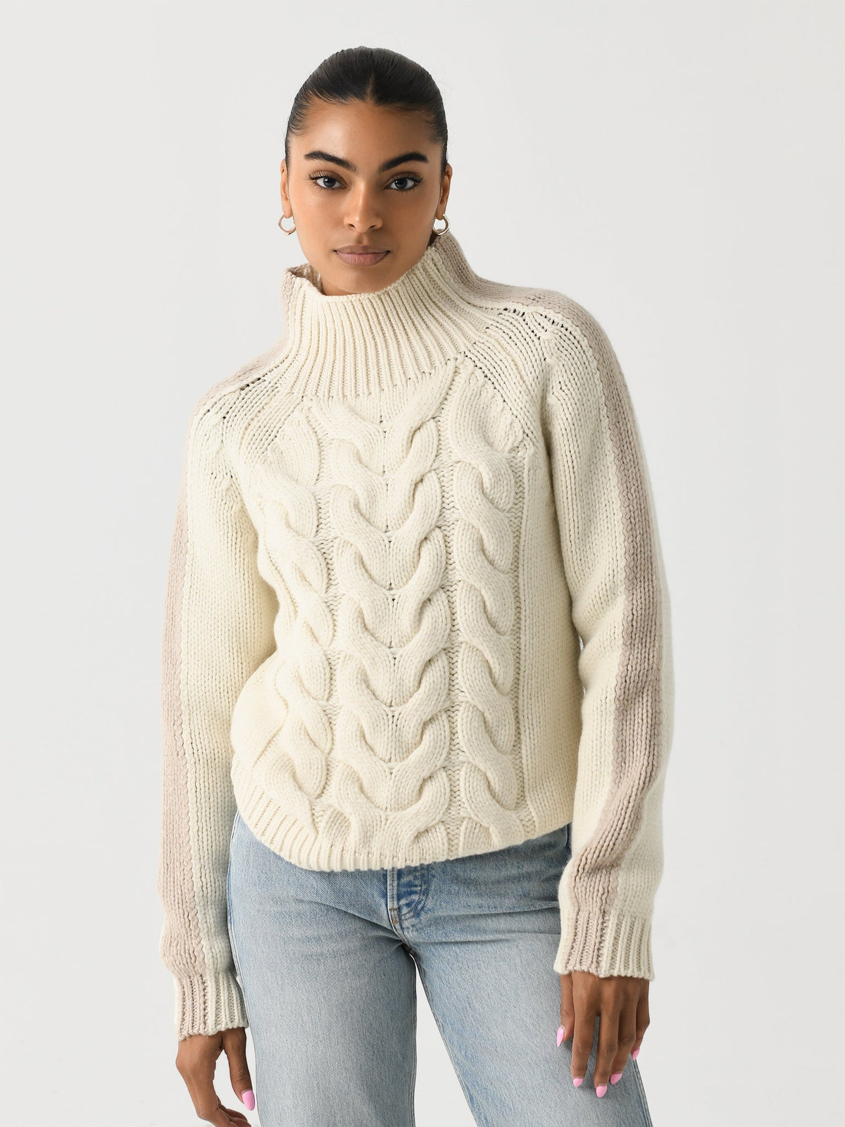 Frauenschuh Women's Sara Cable Sweater